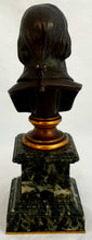 Napoleon Bonaparte, A 19th Century Bronze Bust, After Louis-Simon Boizot.