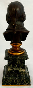 Napoleon Bonaparte, A 19th Century Bronze Bust, After Louis-Simon Boizot.