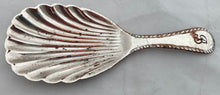 Georgian, George III, Old Sheffield Plate Caddy Spoon.