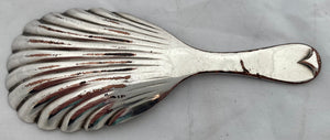 Georgian, George III, Old Sheffield Plate Caddy Spoon.