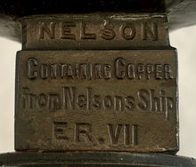 Vice Admiral Viscount Nelson Centenary Copper Bust, Cast With HMS Victory Copper.