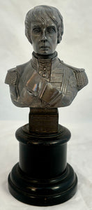 Vice Admiral Viscount Nelson Centenary Copper Bust, Cast With HMS Victory Copper.