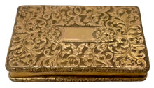 A Mid 19th Century Gilt Metal Snuff Box.