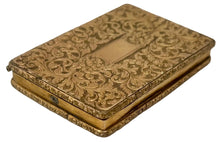 A Mid 19th Century Gilt Metal Snuff Box.