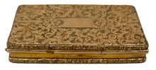 A Mid 19th Century Gilt Metal Snuff Box.