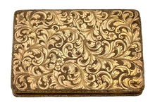 A Mid 19th Century Gilt Metal Snuff Box.