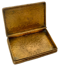 A Mid 19th Century Gilt Metal Snuff Box.