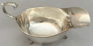 Elizabeth II Silver Sauce Boat. Birmingham 1971 Charles S. Green & Co. Ltd. 2.4 troy ounces.