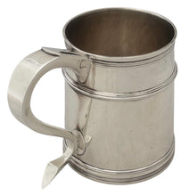Queen Anne Style Silver Mug. London 1974 William Comyns & Sons Ltd. 18.9 troy ounces.