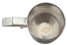 Queen Anne Style Silver Mug. London 1974 William Comyns & Sons Ltd. 18.9 troy ounces.