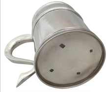 Queen Anne Style Silver Mug. London 1974 William Comyns & Sons Ltd. 18.9 troy ounces.