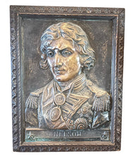 Vice Admiral Viscount Horatio Nelson Portrait Profile Plaque, circa 1905.