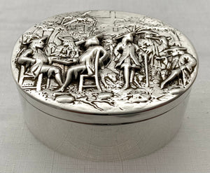 Georgian, George III, Silver Box. London 1797 George Gray. 3.7 troy ounces.