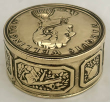 Marquis Wellington & The Peninsular War Victories Snuff Box, circa 1812.