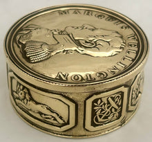 Marquis Wellington & The Peninsular War Victories Snuff Box, circa 1812.