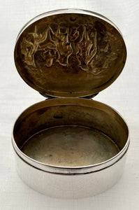 Georgian, George III, Silver Box. London 1797 George Gray. 3.7 troy ounces.