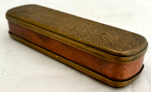 The Seven Years War, 1760 Battle of Torgau, Brass & Copper Tobacco Box. After J. H. Giese.