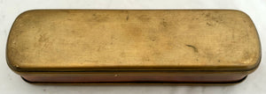 The Seven Years War, 1760 Battle of Torgau, Brass & Copper Tobacco Box. After J. H. Giese.