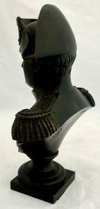 Napoleon Bonaparte Late 19th Century Bronze Bust.