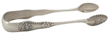 Victorian Pair of Scottish Silver Sugar Tongs. Glasgow 1874, Robert Scott. 1.7 troy ounces.