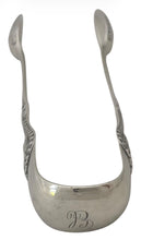 Victorian Pair of Scottish Silver Sugar Tongs. Glasgow 1874, Robert Scott. 1.7 troy ounces.