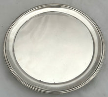 Indian Colonial Silver Waiter. Hippolitus Poignand, Calcutta, circa 1800. 8.9 troy ounces.