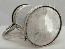 50th Regiment of Madras Native Infantry, British Indian Army, Silver Lidded Tankard. George Gordon & Co. Madras, circa 1825. 14.4 troy ounces.