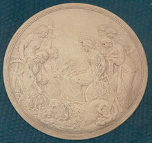 The 1851 Great Exhibition Prize Medal & The 1862 International Exhibition Prize Medal Plaster Roundels.