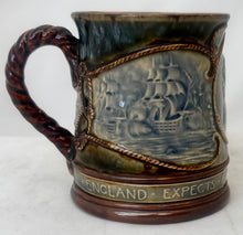 Vice Admiral Viscount Horatio Nelson, Royal Doulton Centenary Mug, circa 1905.