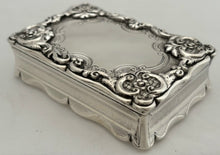 Victorian Silver Table Snuff Box. Birmingham 1850 Edward Smith. 5.2 troy ounces.