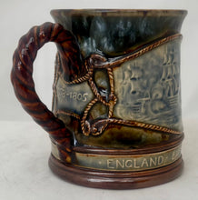Vice Admiral Viscount Horatio Nelson, Royal Doulton Centenary Mug, circa 1905.