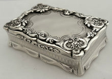 Victorian Silver Table Snuff Box. Birmingham 1850 Edward Smith. 5.2 troy ounces.