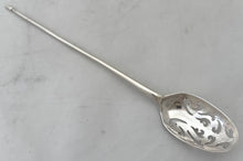 Mid 18th Century English Silver Rat Tail Mote Spoon.