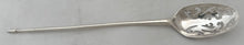 Mid 18th Century English Silver Rat Tail Mote Spoon.