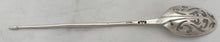 Mid 18th Century English Silver Rat Tail Mote Spoon.