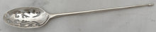 Mid 18th Century English Silver Rat Tail Mote Spoon.