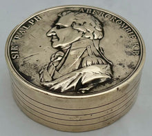 Lieutenant-General Sir Ralph Abercrombie KB Portrait Snuff Box.