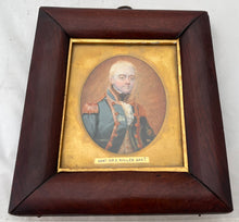 Vice-Admiral Sir Edward Buller, 1st Baronet, Portrait Miniature. After Michael Keeling & Henry Cook.