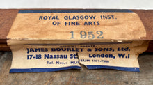 HRH Elizabeth II Bronze Portrait Profile Plaque, Royal Glasgow Institute of Fine Arts, circa 1952.