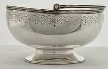Victorian Silver Sugar Basket. Sheffield 1880 Martin Hall & Co. 3.7 troy ounces.