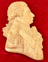 Admiral John Jervis, 1st Earl of St Vincent, Stoneware Portrait Profile Plaque.
