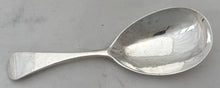 George III Silver Caddy Spoon. London 1790 Peter & Ann Bateman.