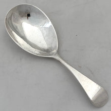 George III Silver Caddy Spoon. London 1790 Peter & Ann Bateman.