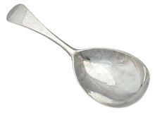 George III Silver Caddy Spoon. London 1790 Peter & Ann Bateman.