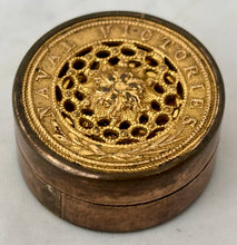 ‘Naval Victories’ 1794 - 1816, Early 19th Century Cased Set of Gilt Metal Medalets.