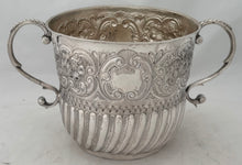 William III Britannia Silver Porringer. London 1697, Seth Lofthouse. 13 troy ounces.