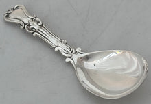 Early Victorian Silver Caddy Spoon. Birmingham 1842, George Unite.