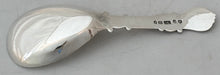 Early Victorian Silver Caddy Spoon. Birmingham 1842, George Unite.
