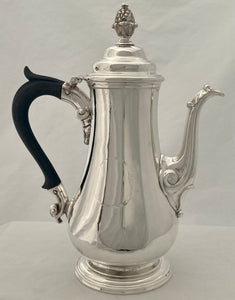 Georgian, George III, Old Sheffield Plate, Coffee Pot, circa 1760 - 1780.