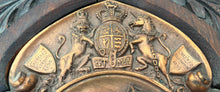 'Made From The Old Foudroyant' Oak Plaque & Copper Shield.